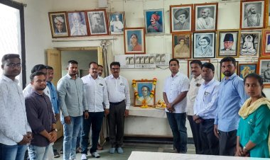 पंढरपूर नगर परिषदेच्या वतीने लोकशाहीर साहित्यरत्न आण्णाभाऊ साठे यांच्या जयंती साजरी*