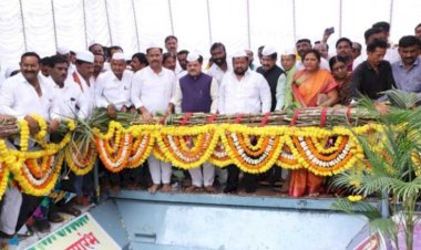 विठ्ठल कारखान्याचा 41वा  गळीत हंगाम शुभारंभ