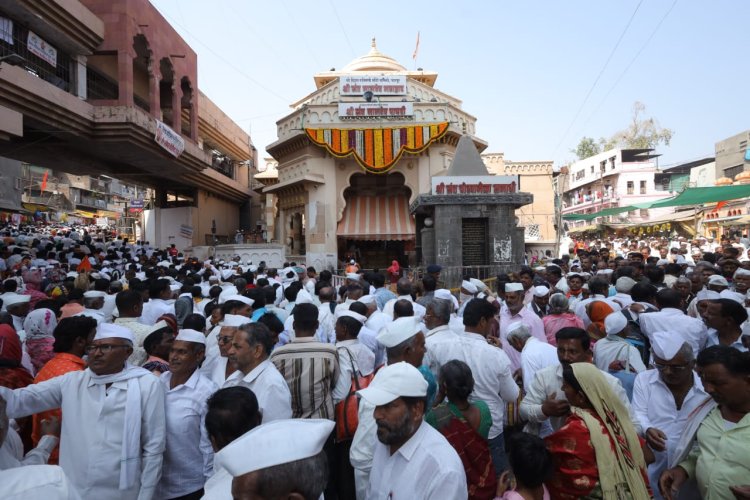 माघी यात्रा जया एकादशी 5 लाख भाविकांच्या उपस्थितीत एकादशी सोहळा संपन्न.