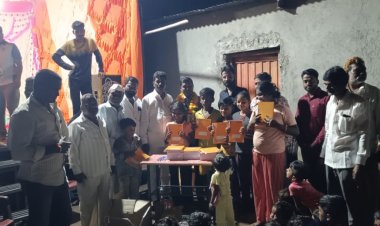 श्रीकृष्ण गुरुकुल शिक्षण संस्थेचे सचिव नवनाथ बावचे यांचा अनोखा वाढदिवस साजरा.