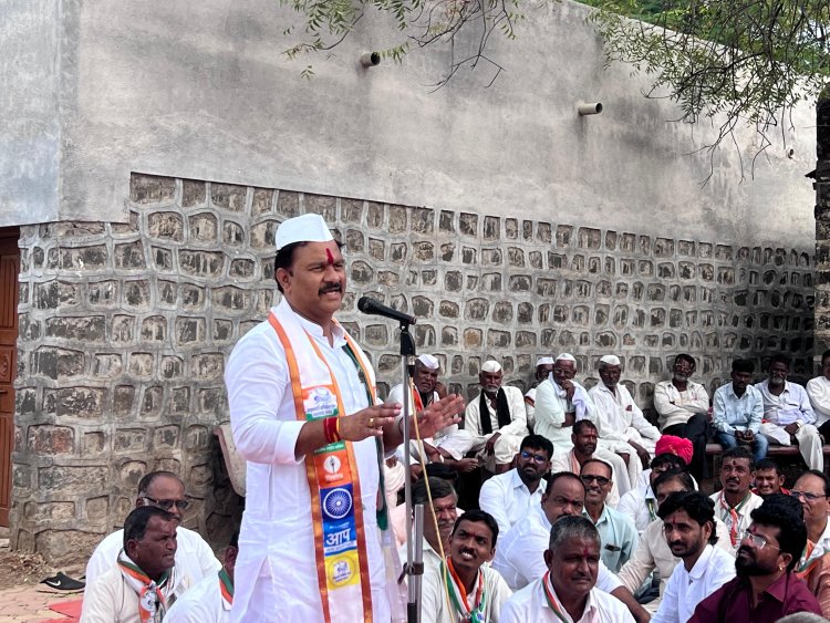 शेतकऱ्यांचा सन्मान जपणाऱ्या अभिजीत पाटील यांना विधानसभेत पाठवा..नितीन कापसे