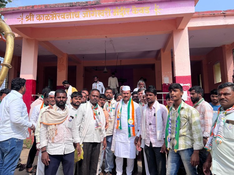 शेतकऱ्यांचा सन्मान जपणाऱ्या अभिजीत पाटील यांना विधानसभेत पाठवा..नितीन कापसे