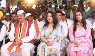 मुख्यमंत्री देवेंद्र फडणवीस यांच्या हस्ते 'पर्यावरणाची वारी पंढरीच्या दारी' या उपक्रमाचा समारोप*