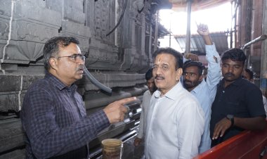 जलसंपदा मंत्री गिरीश महाजन यांनी घेतले श्री विठ्ठल रुक्मिणी मातेचे दर्शन