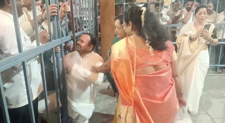 पंढरपूर श्री विठ्ठल रुक्मिणी मंदिर समितीचे सुरक्षा रामभरोसे