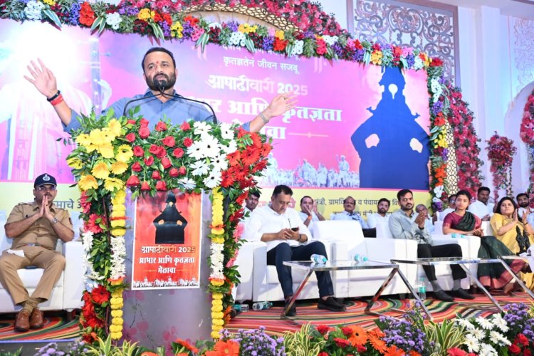 सर्व शासकीय अधिकारी कर्मचाऱ्यांच्या परिश्रमामुळे आषाढी वारी यशस्वी झाली