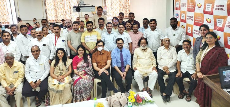 पवना हॉस्पिटल व मावळ तालुका मराठी पत्रकार संघ आयोजित आरोग्य तपासणी शिबिरास पत्रकारांचा उत्स्फूर्त प्रतिसाद*