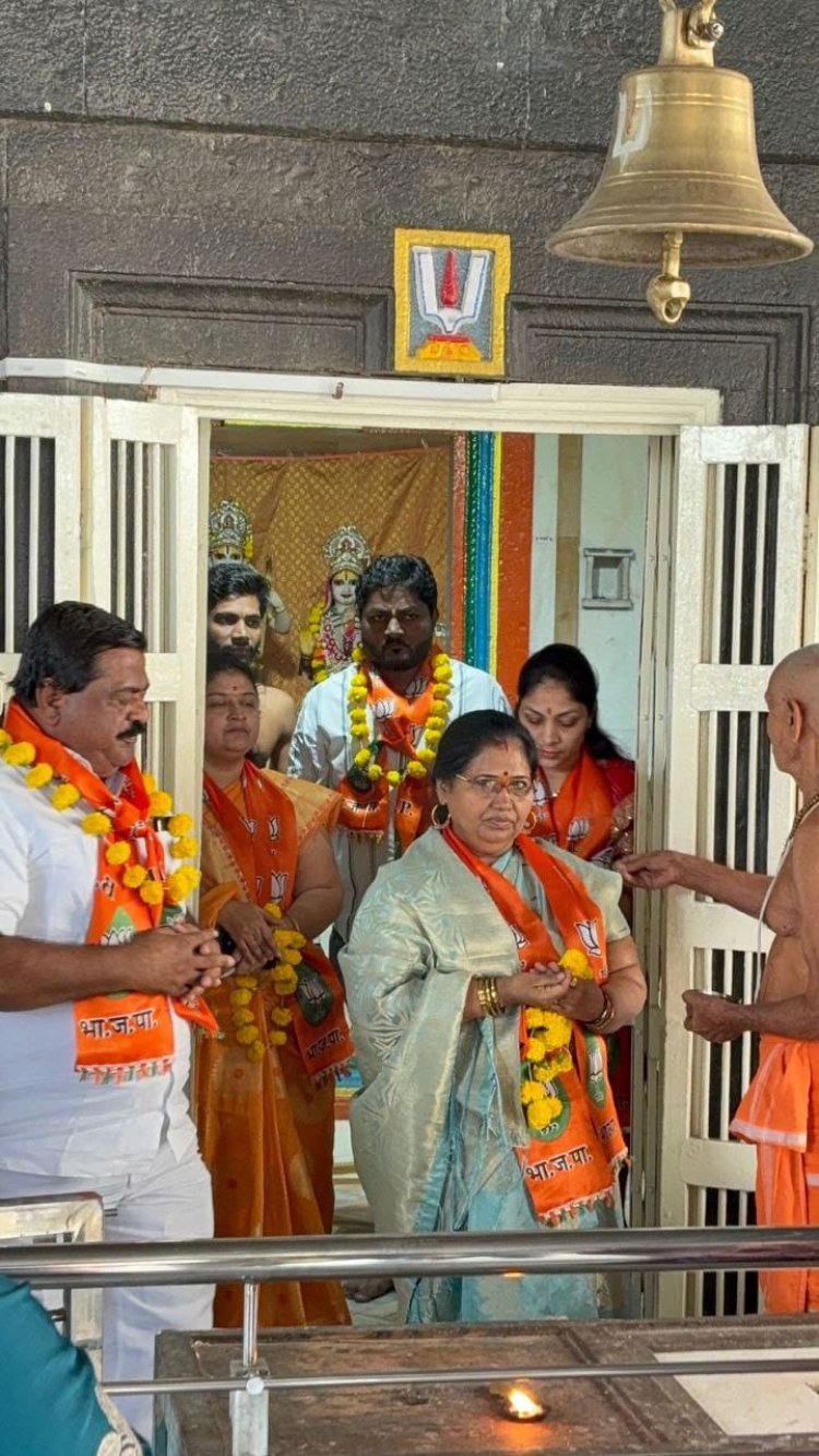 सौ.शामल लक्ष्मण शिरसाट(पापरकर ) यांच्या प्रचाराचा शुभारंभ